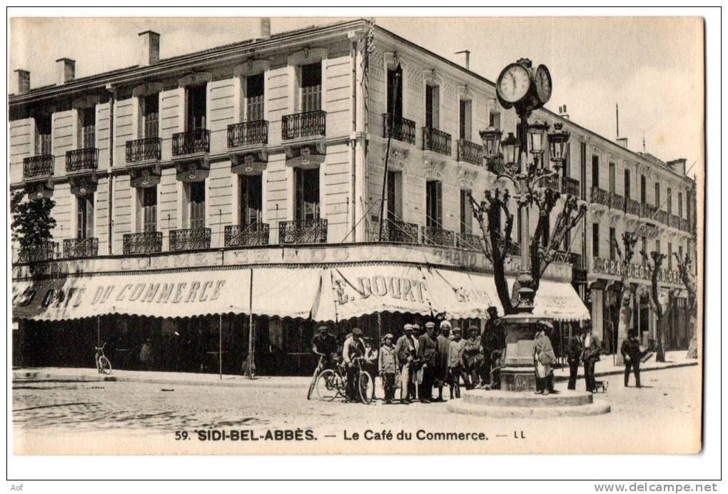 E192 SIDI-BEL-ABBES Café du Commerce