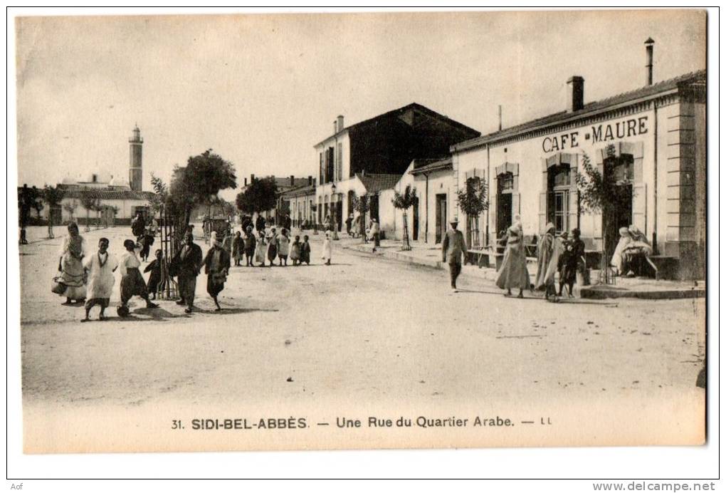 E188 SIDI-BEL-ABBES Café maure
