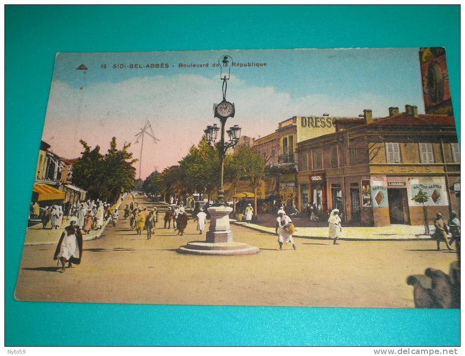 sidi-bel-abbès...boulevar d  de la république