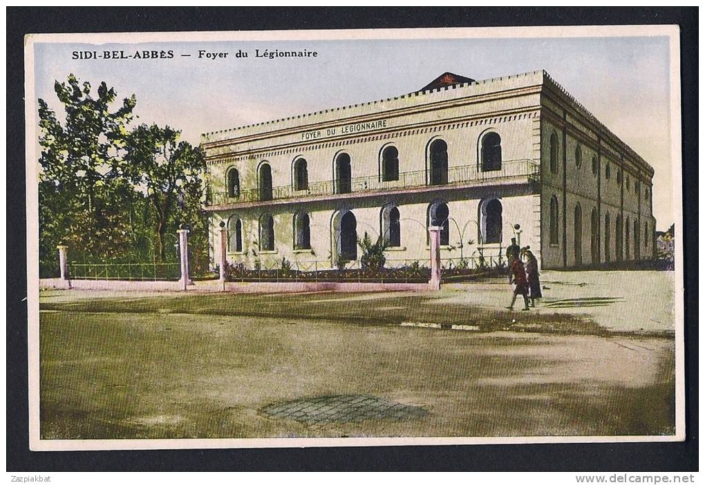 cpa  ALGERIE   SIDI BEL ABBES  - foyer du légionnaire      JL2
