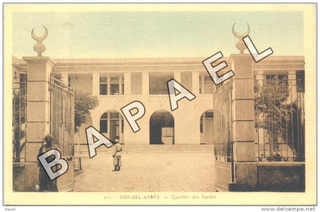 Sidi Bel Abbès (Algérie) - Quartier des Spahis
