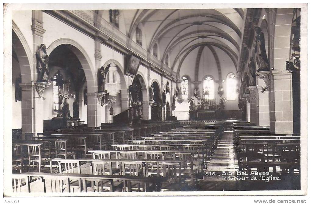 SIDI BEL ABBES  - Intérieur  de  l' Eglise