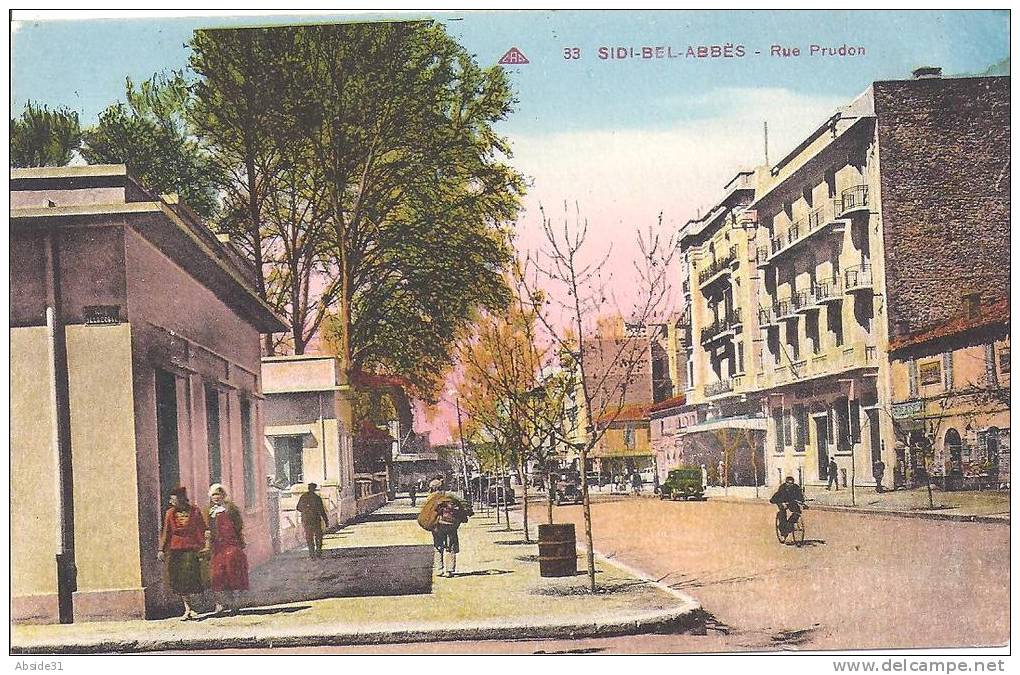 SIDI BEL ABBES  -  Rue  Prudon