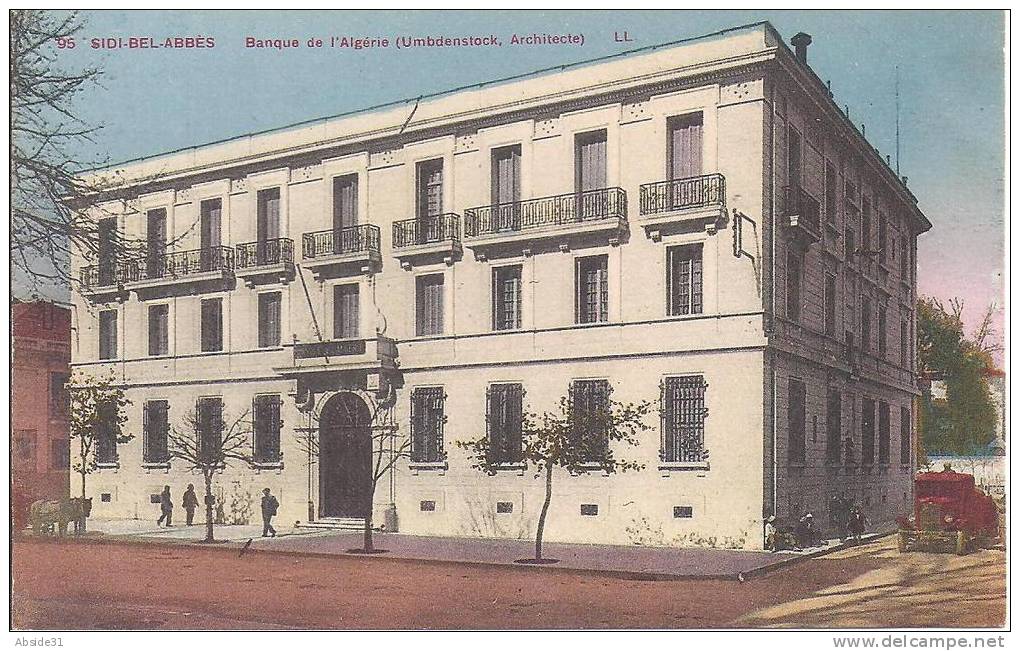 SIDI BEL ABBES  -  Banque  de  l´ Algérie