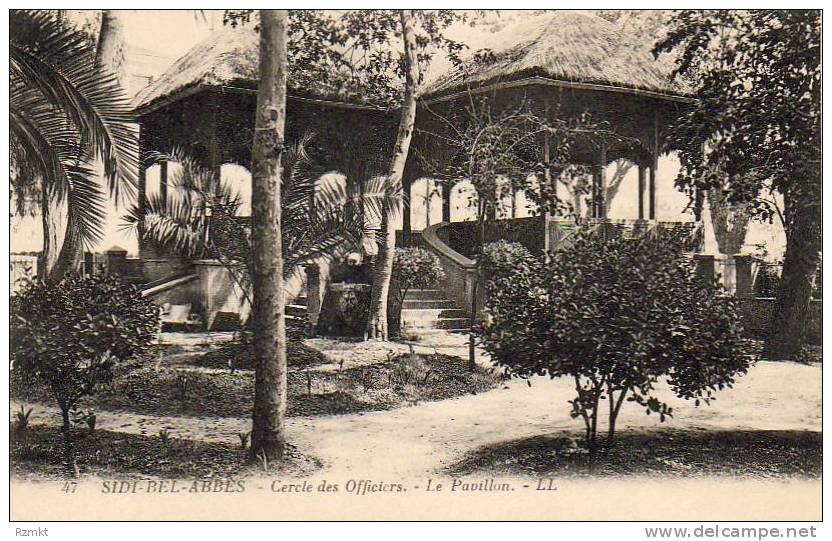 ALGERIE  SIDI BEL ABBES   Cercle des officiers- Le Pavillon   ..... ( Ref FA659 )