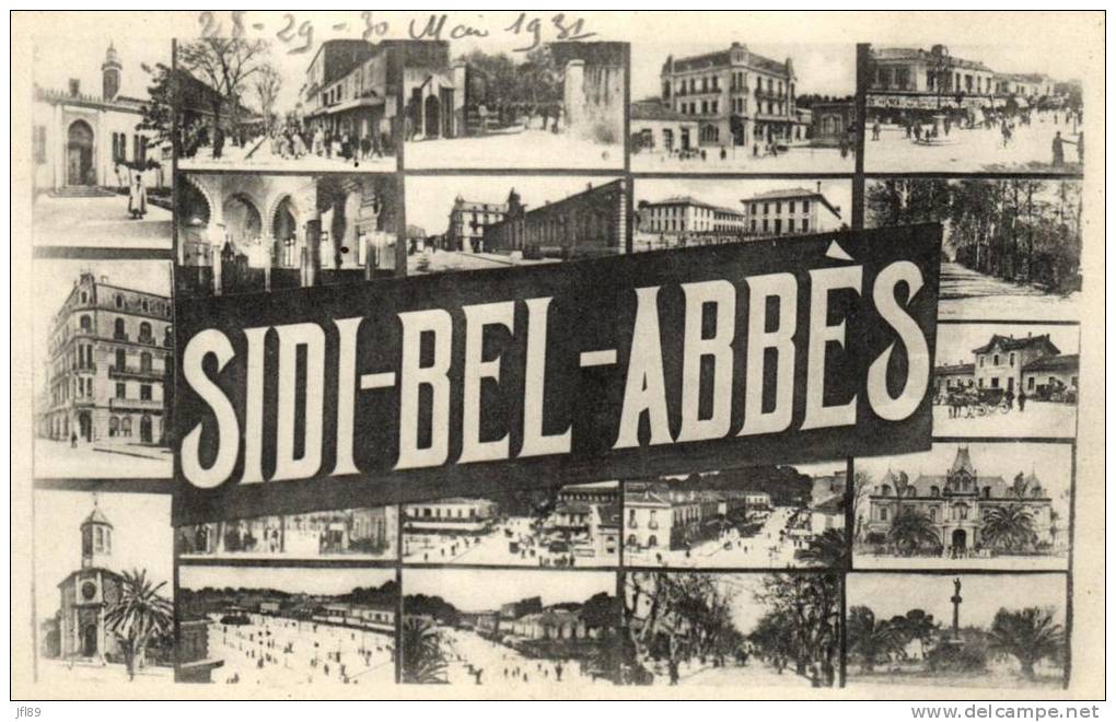 Algérie - Sidi Bel Abbès - Vues Multiples - 59807