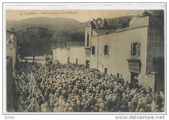 Sidi Bel Abbes 43 Pelerins revenant de La Mecque B.B. Cliché Sadoun  Edit B. Soussan Sidi B A