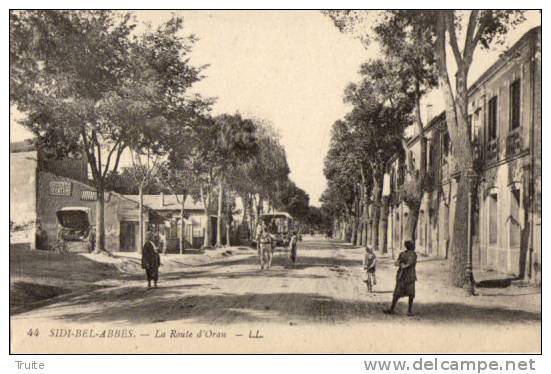 SIDI-BEL-ABBES LA ROUTE D ORAN