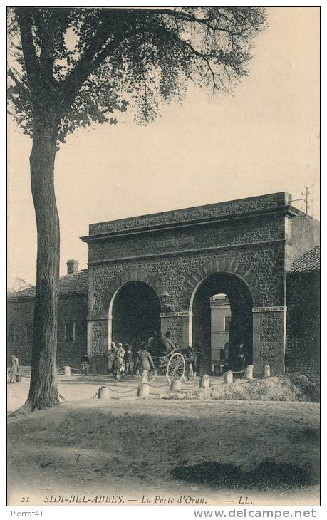 ALGÉRIE - SIDI BEL ABBES - La Porte d'Oran