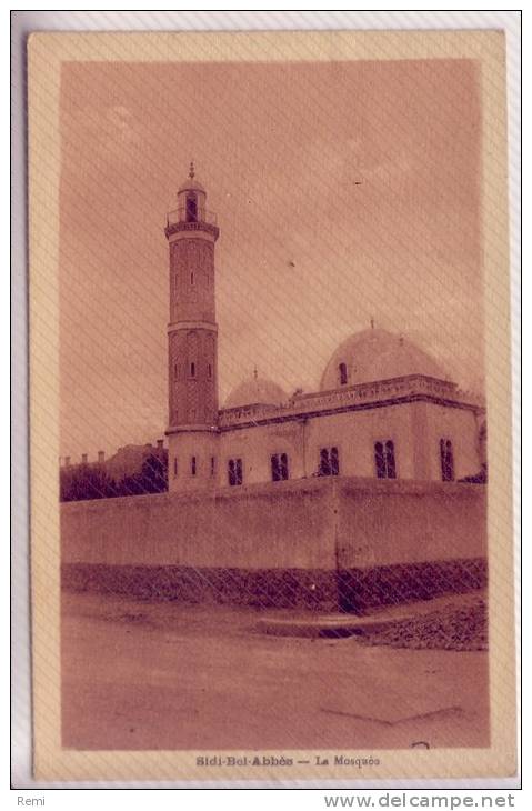 SIDI BEL ABBES La Mosquée & Kiosque à Musique Lot de 2 cartes postales