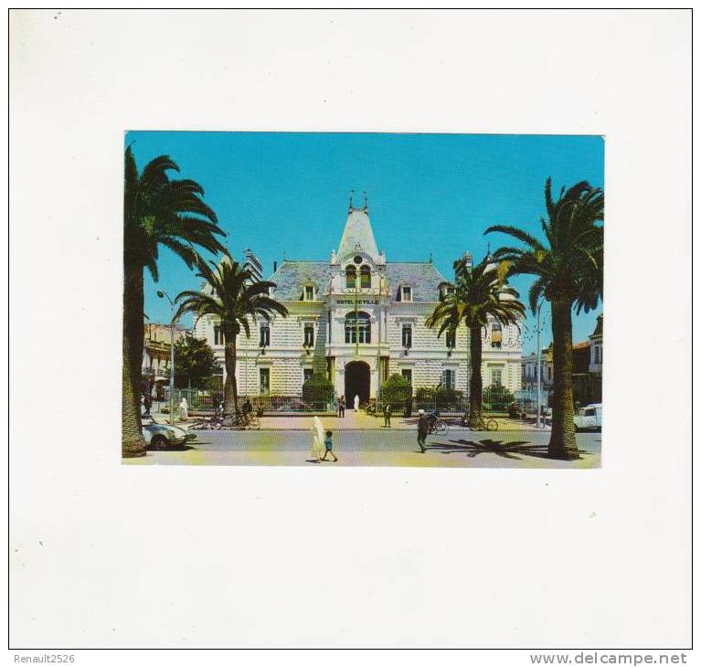 SIDI BEL ABBES - HOTEL DE VILLE - TOWN HALL - CITROEN DS -