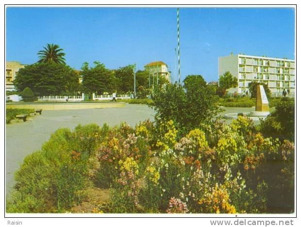 Algérie Sidi-bel-Abbes Place Emir Abdelkader carte Etat moyen