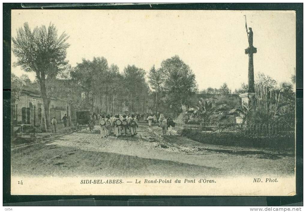 Sidi Bel Abbes - le rond point du pont d'Oran    ti102