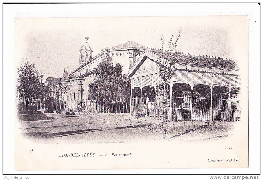 SIDI-BEL-ABBES , LA POISSONNERIE