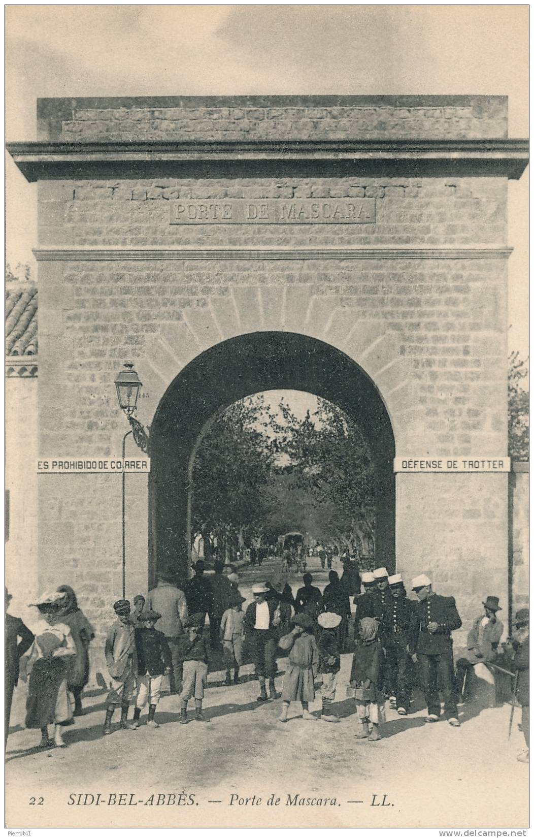 ALGERIE - SIDI-BEL-ABBES - Porte de MASCARA