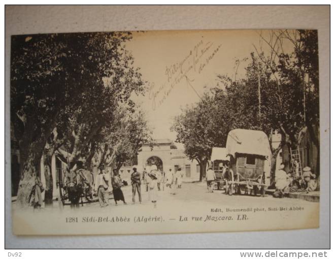 ALGERIE SIDI BEL ABBES RUE MASCARA