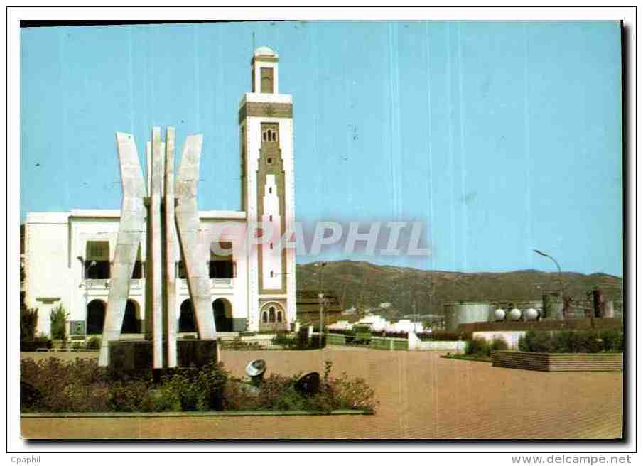 CPM Skikda L'Hotel de Ville et la Place