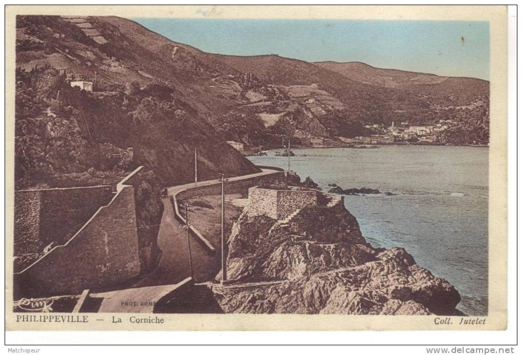 ALGERIE - PHILIPPEVILLE - LA CORNICHE