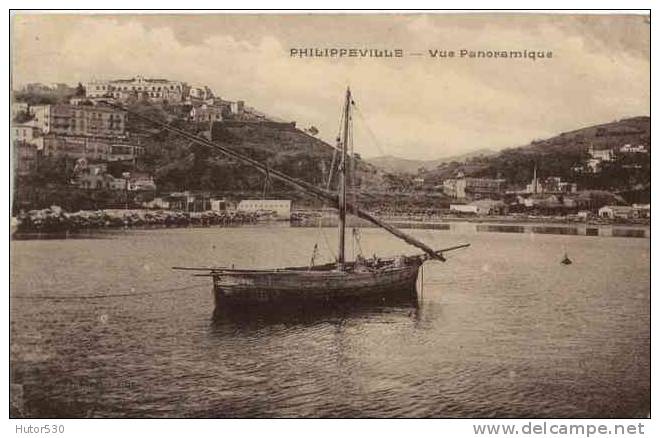 CPA PHILIPPEVILLE - VUE PANORAMIQUE
