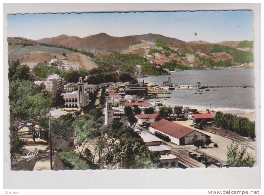 CPM PHILIPPEVILLE, VUE SUR LE QUARTIER DE LA GARE