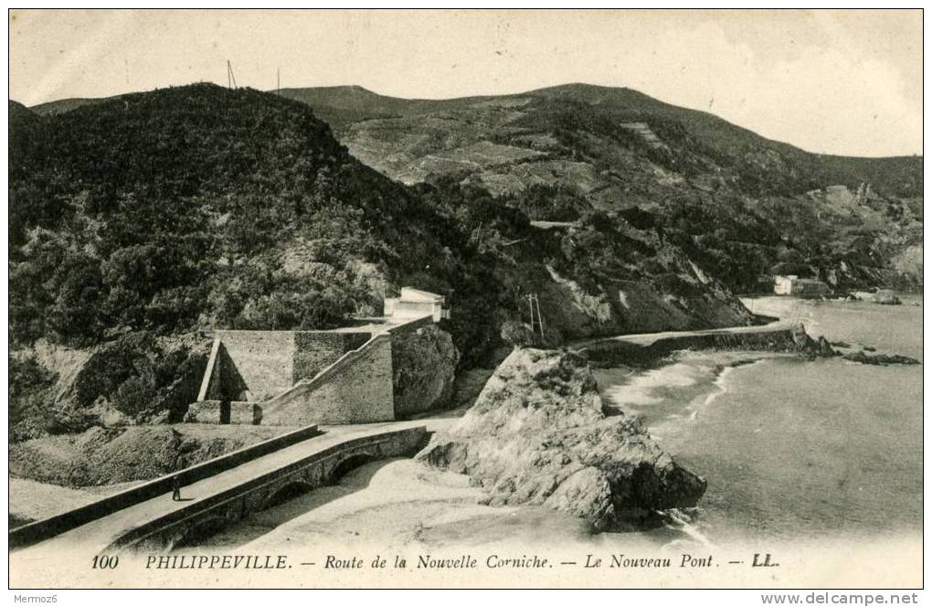 philippeville route de la nouvelle corniche le nouveau pont LL 100