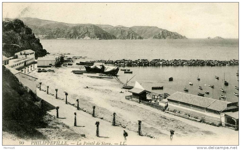 philippeville la pointe de stora LL 90 barques voilier