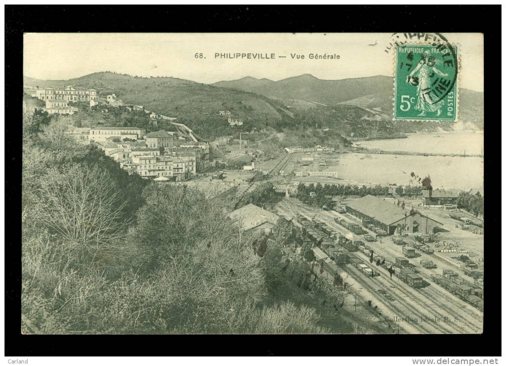 Algérie  Philippeville   Vue générale