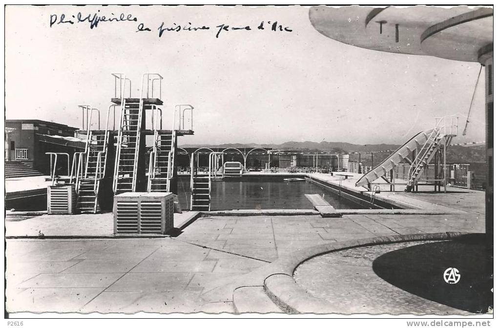 ALGERIE-PHILIPPEVILLE LA PISCINE JEANNE D ARC