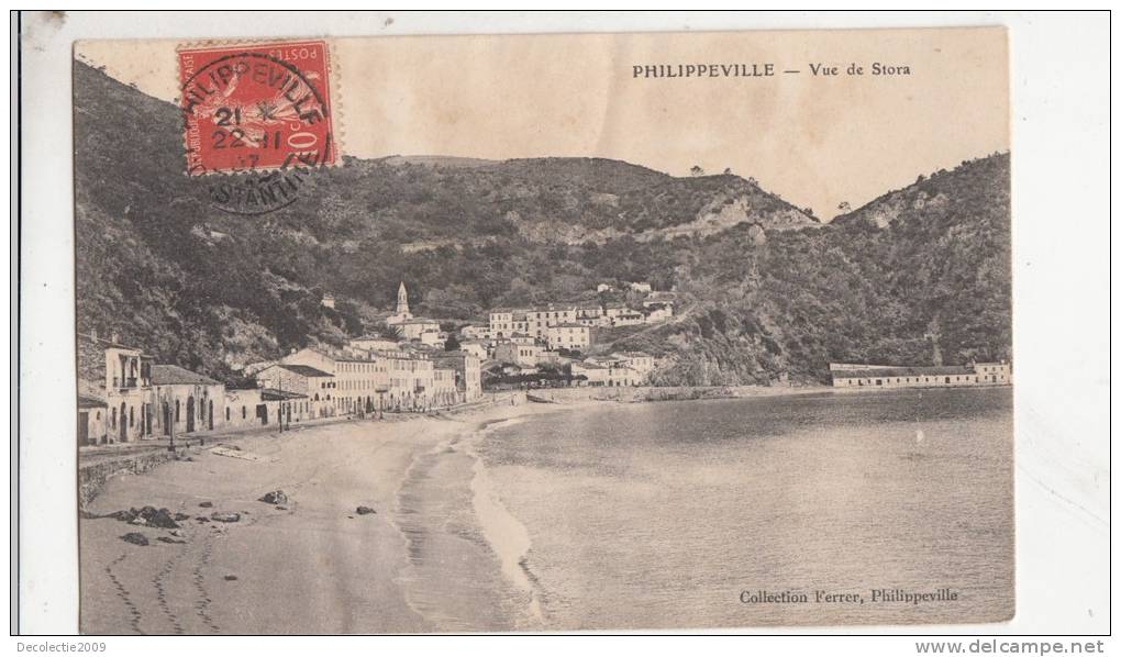 BR46336 Philippeville vue de stora    2 scans