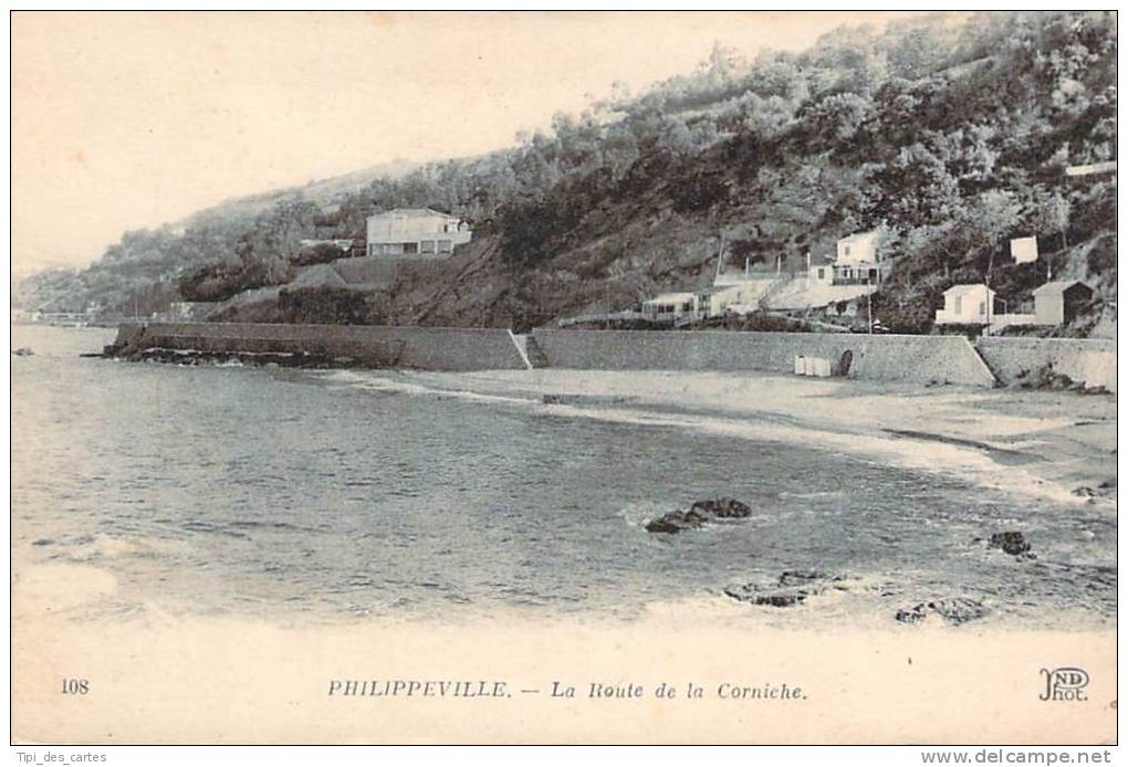 Philippeville - La Route de la Corniche