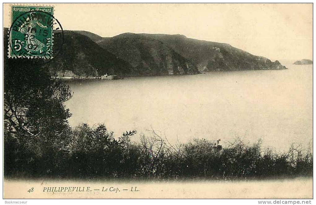 ALGERIE   PHILIPPEVILLE  LE CAP  48