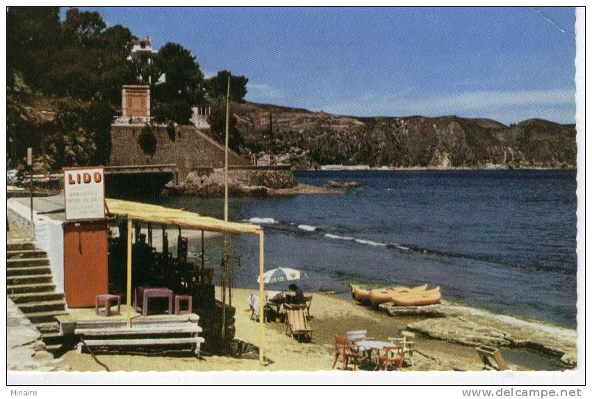 SKIKDA - plage du Lido  1968  - bon état