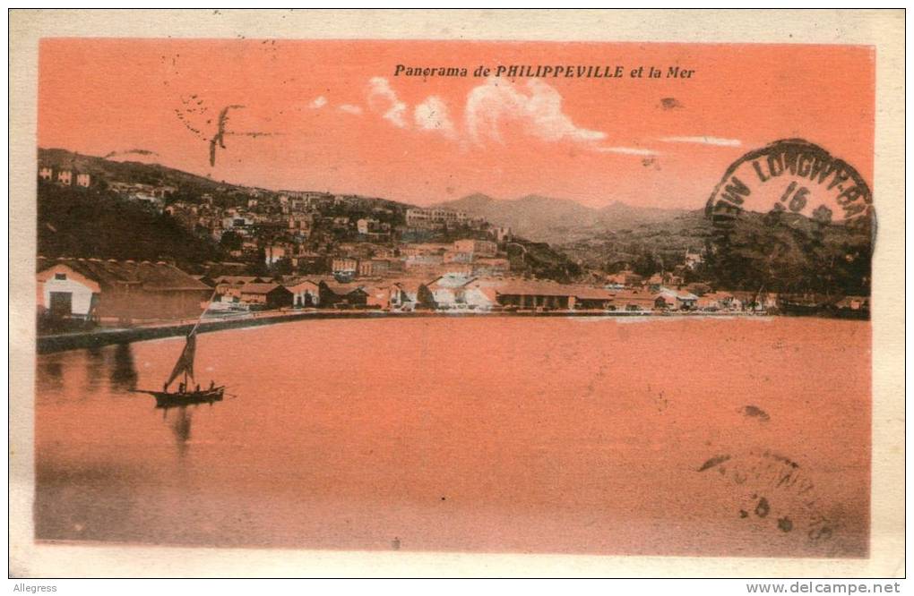 ALGERIE...PHILIPPEVILLE.. .....CPA....PANORAMA..... ...LOT D867