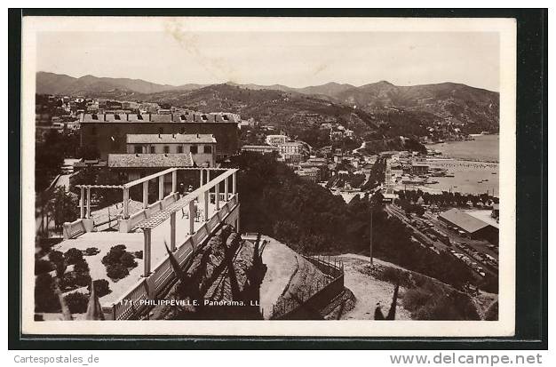 CPA Philippeville, Panorama