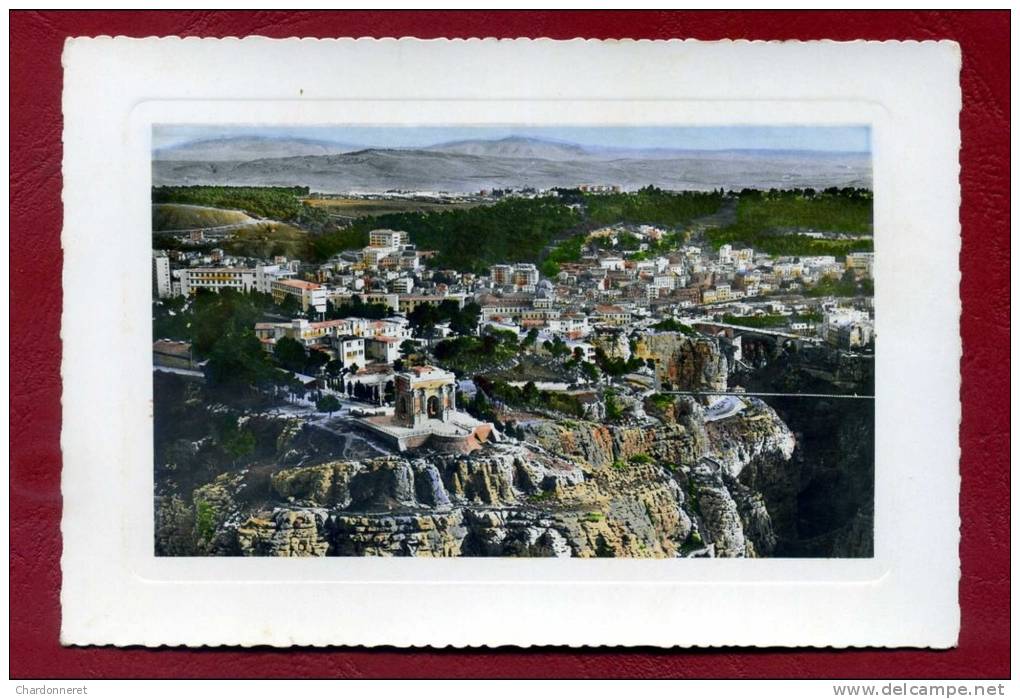 CPSM ALGERIE- CONSTANTINE - Vue Générale Aérienne - Hôpital VERGNET - Le SANA - la MATERNITÉ - ALGERIA AFRICA AFRIQUE