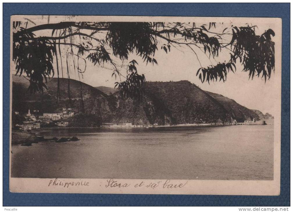 ALGERIE SKIKDA - CP PHILIPPEVILLE - STORA ET LA BAIE - EDITION DU SYNDICAT D'INITIATIVES - PHOTO GUILLOIS - N°15 - CAP