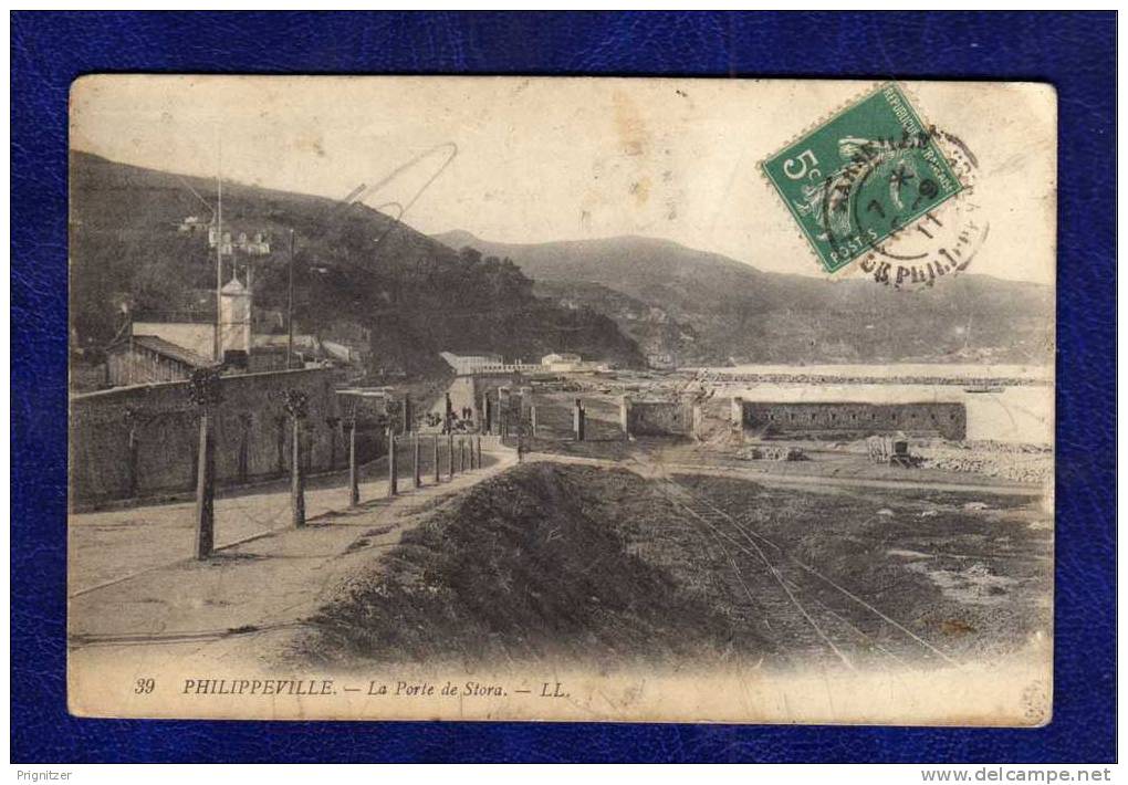 ALGERIE / ALGERIEN  PHILIPPEVILLE     La Porte de Stora