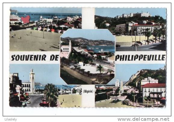 ALGERIE-13072-PHILLIPPEVI LLE-(SKIKDA)-Vues multiples diverses