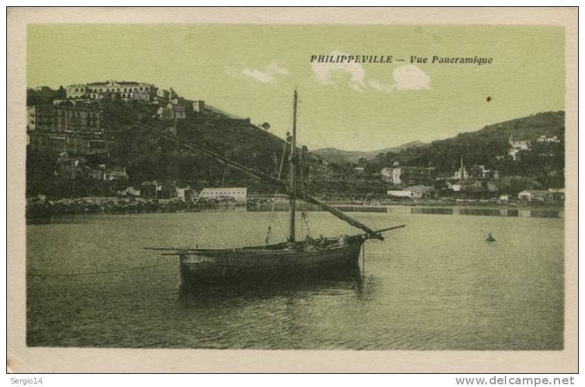 CPA PHILIPPEVILLE-VUE PANORAMIQUE