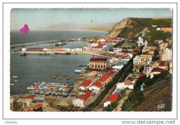 ALGERIE-12388-PHILIPPEVIL LE-Vue générale sur le Port et la Ville---(SKIKDA)