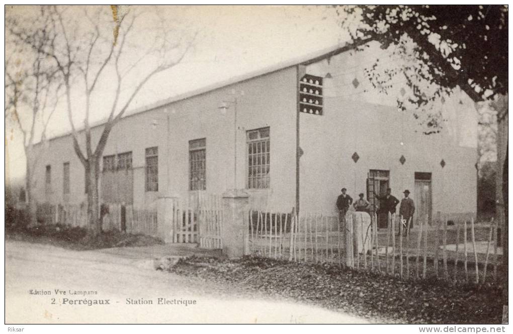ALGERIE(PERREGAUX) STATION ELECTRIQUE