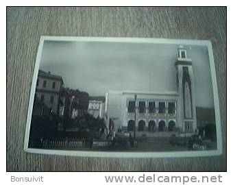 postcards x 5  unused algeria philippeville l´hotel de ville r/p / church of the dead  / le musee