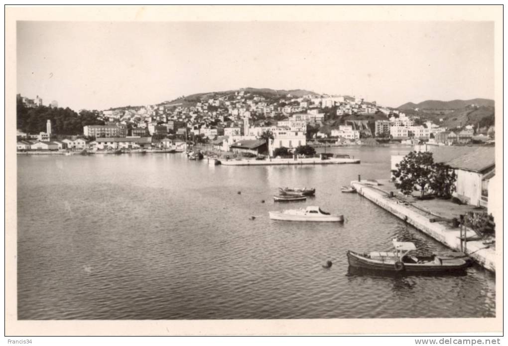 CPA - Philippeville - Vue générale et le Port
