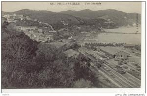 Philippeville gare belle vue sur trains;