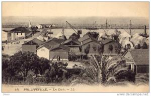 ALGERIE - PHILIPPEVILLE Les Docks