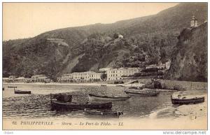 ALGERIE - PHILIPPEVILLE STORA Le Port de pêche