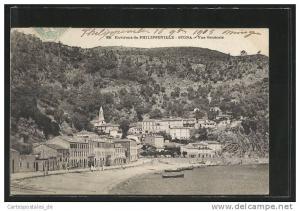 CPA Philippeville-Store, Vue Generale, Strandpartie mit Booten