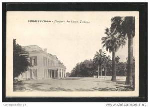 CPA Philippeville, Domaine des Lions, Terrasse