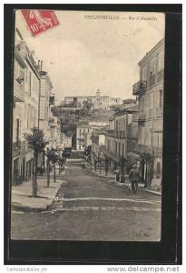 CPA Philippeville, Rue d`Austerlitz