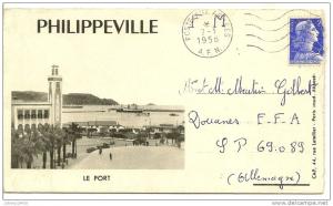 PHILIPPEVILLE - LE PORT - LA GARE - LES CASERNES - PISCINE JEANNE D´ARC .... ( 13 VUES  ) ALGERIE - SKIKDA